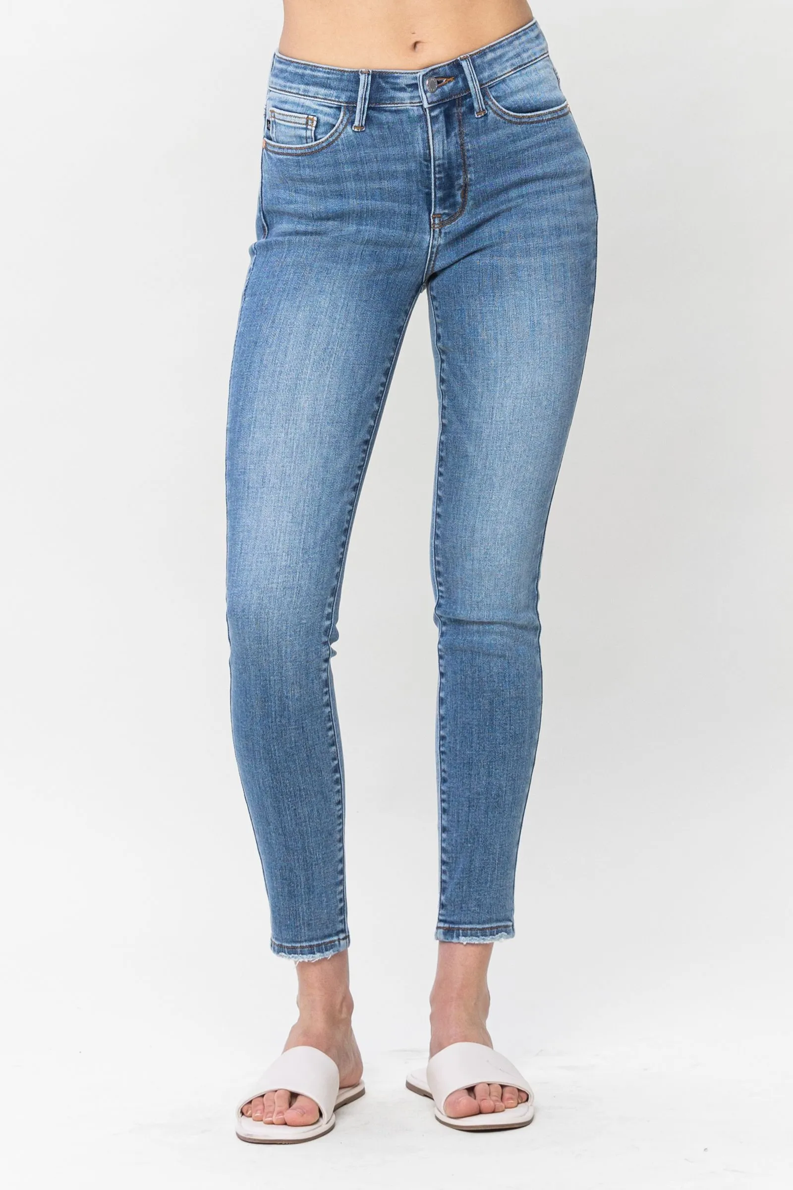 Judy Blue Mid-Rise Vintage Skinny - 82548