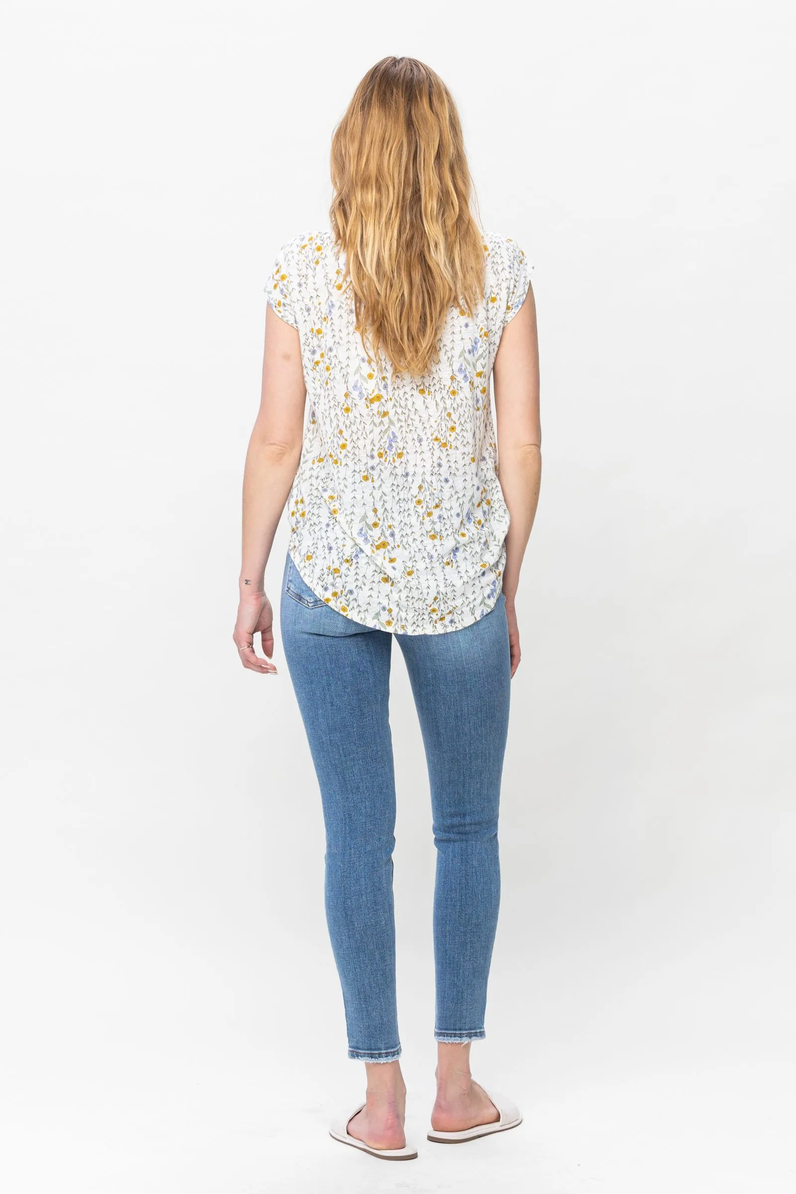 Judy Blue Mid-Rise Vintage Skinny - 82548