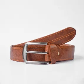 L&L Men's Genuine Ninove Leather Belt