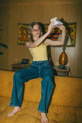 Lauren 90 Wide High Rise Wide Jeans