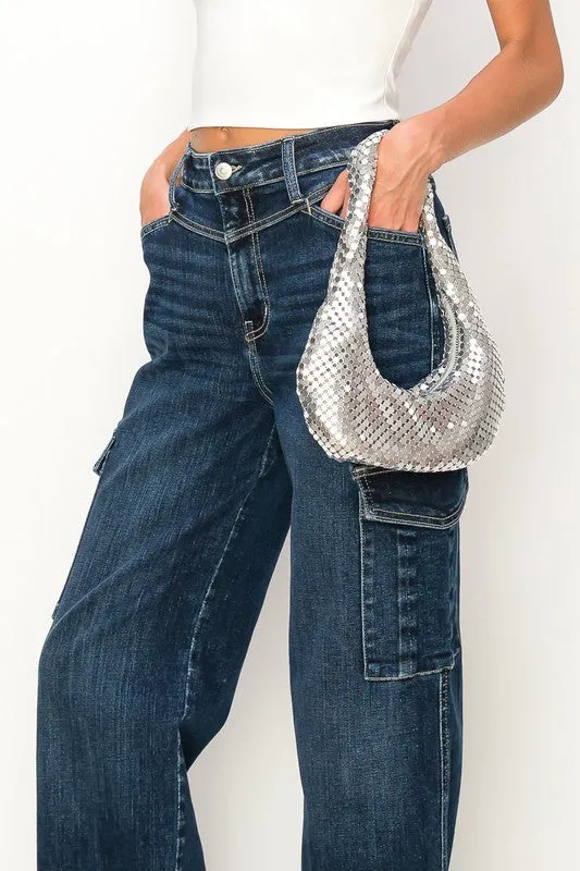 Lauren 90 Wide High Rise Wide Jeans