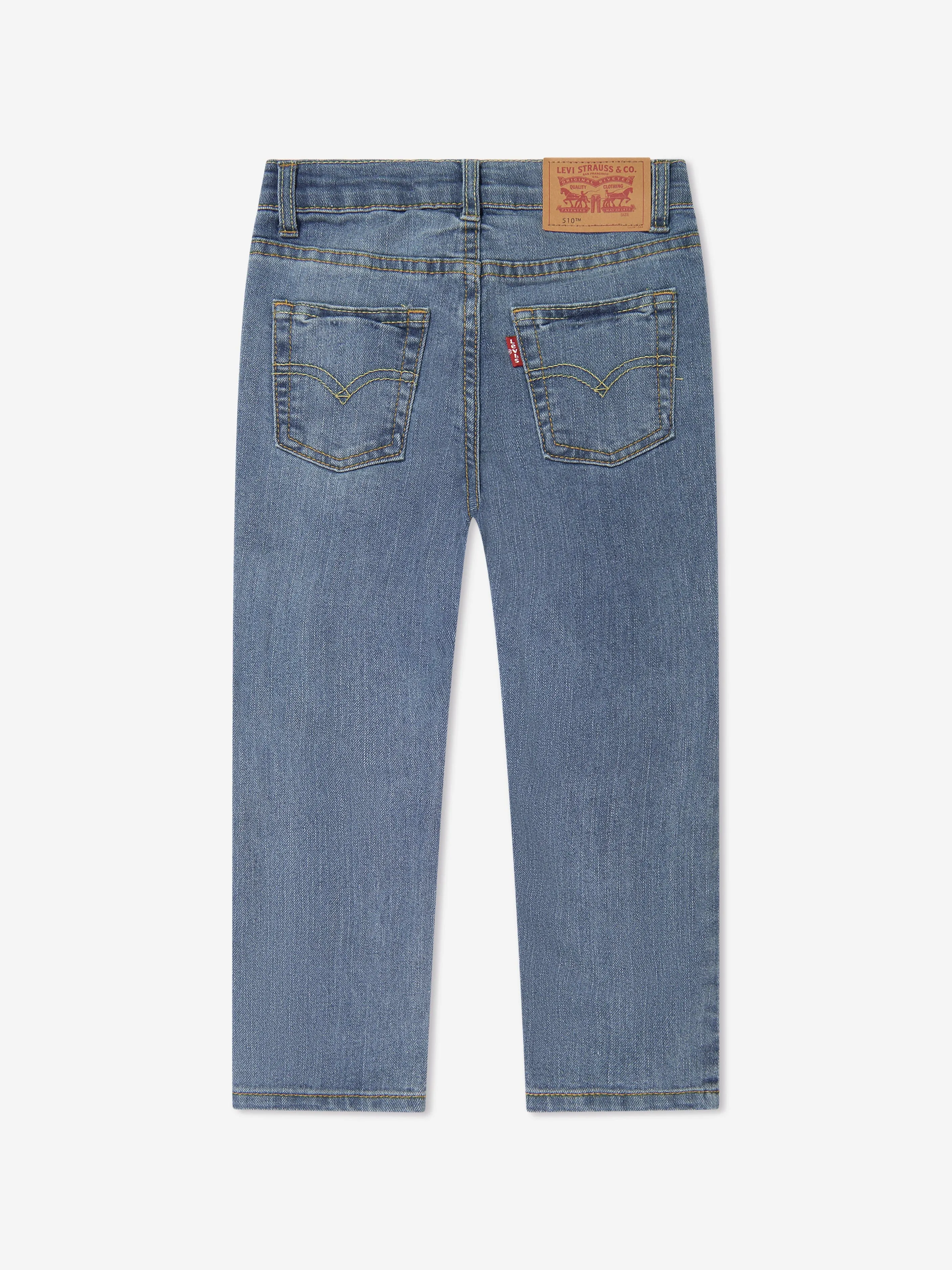 Levi's Girls 510 Skinny Fit Jeans in Blue