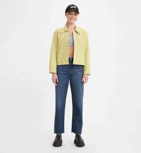 Levis Jeans Ribcage Straight Ankle Noe Down 726930089 blu