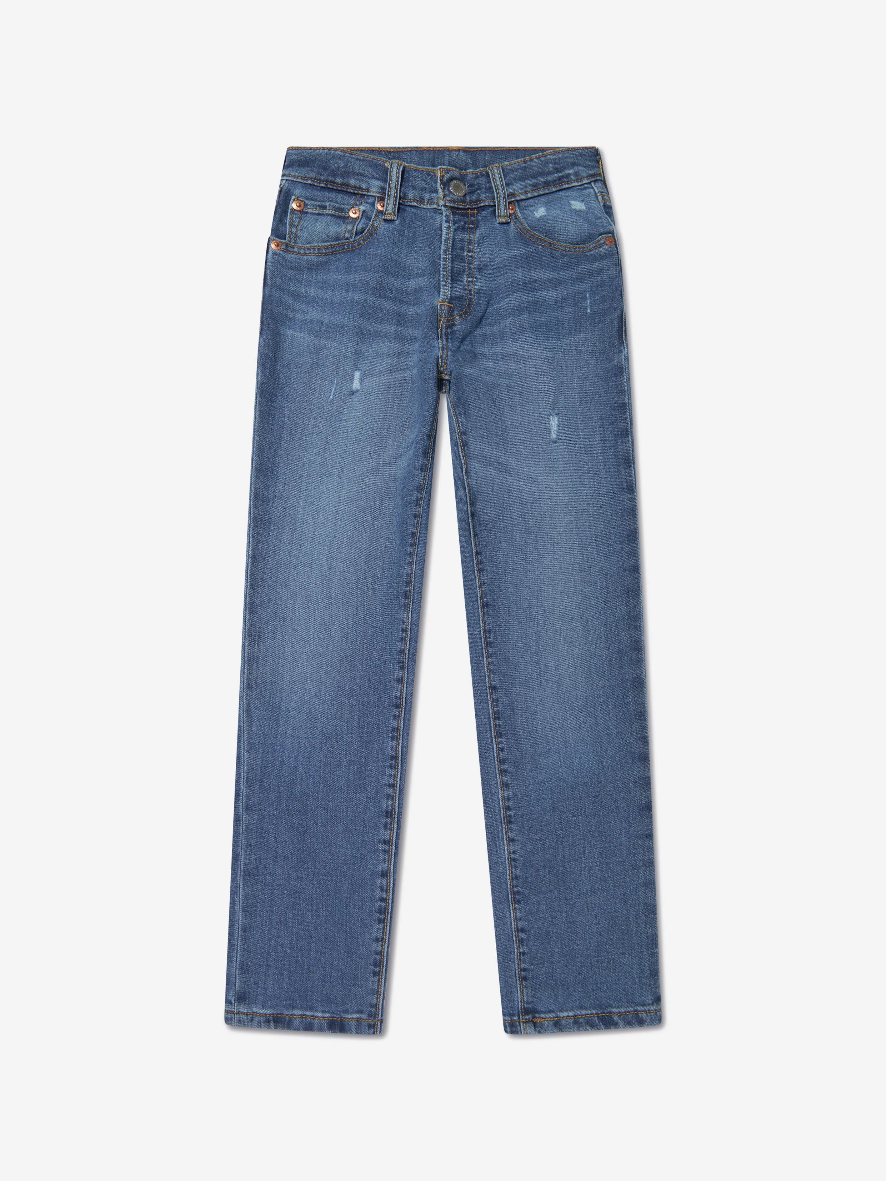 Levi's Wear Girls 501Original Jeans in Blue