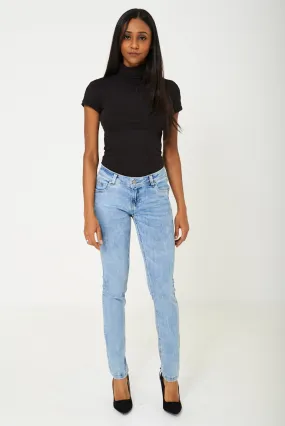 Light Blue Skinny Jeans Ex Branded