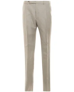 Light Grey Twill Dress Trouser