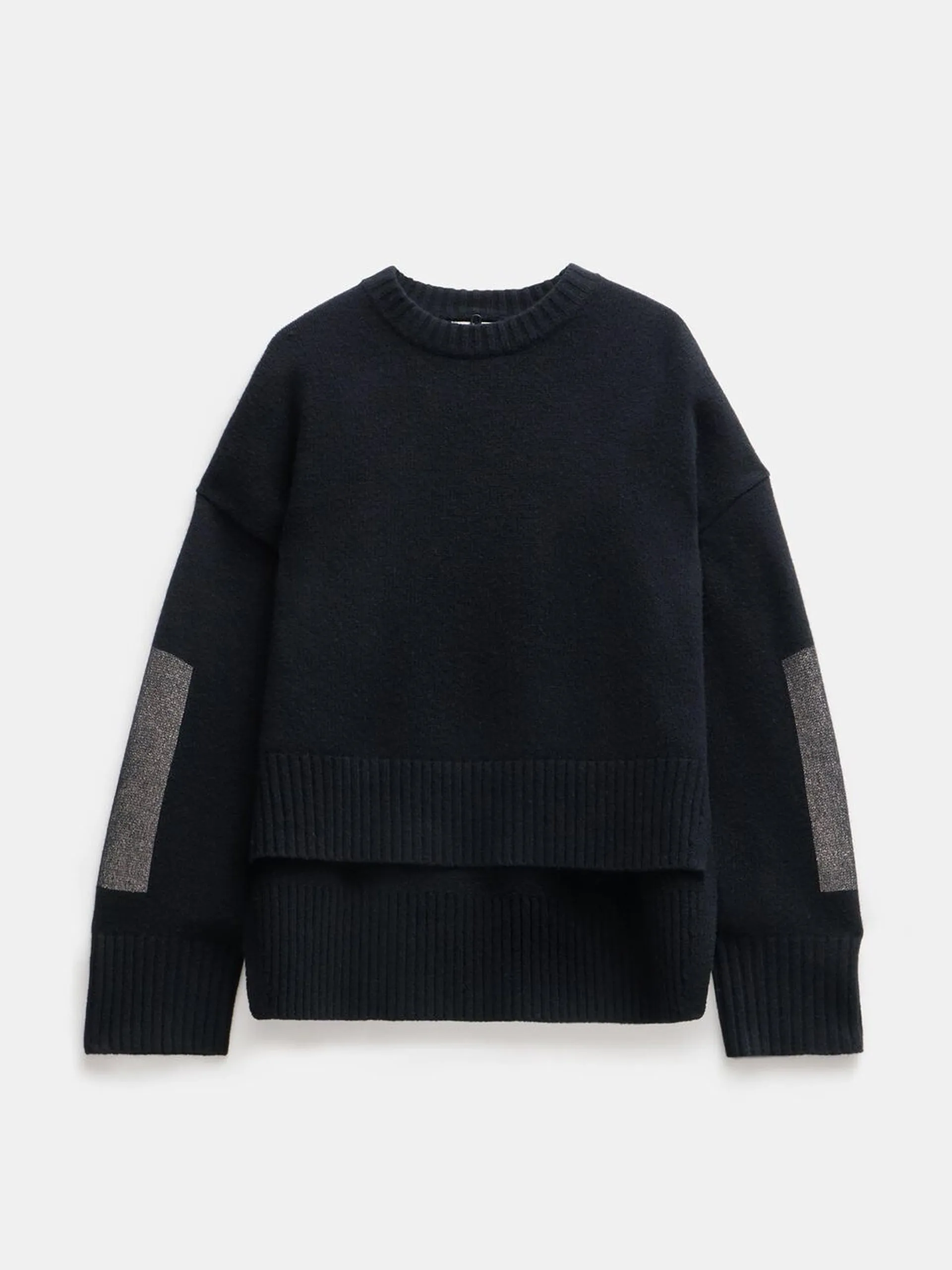 Livvy merino wool detachable roll neck jumper