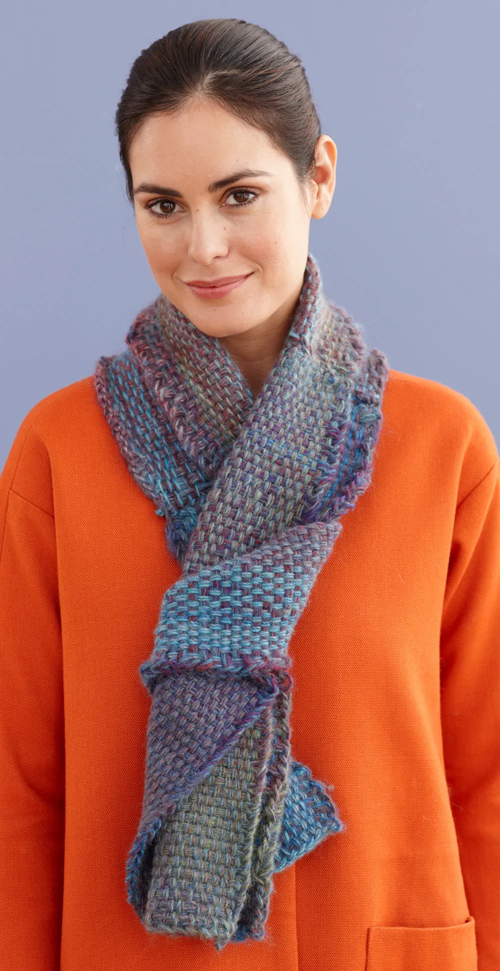Loom Woven Vineyard Scarf (Loom-Weave)