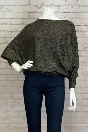 LUREX DOLMAN TOP