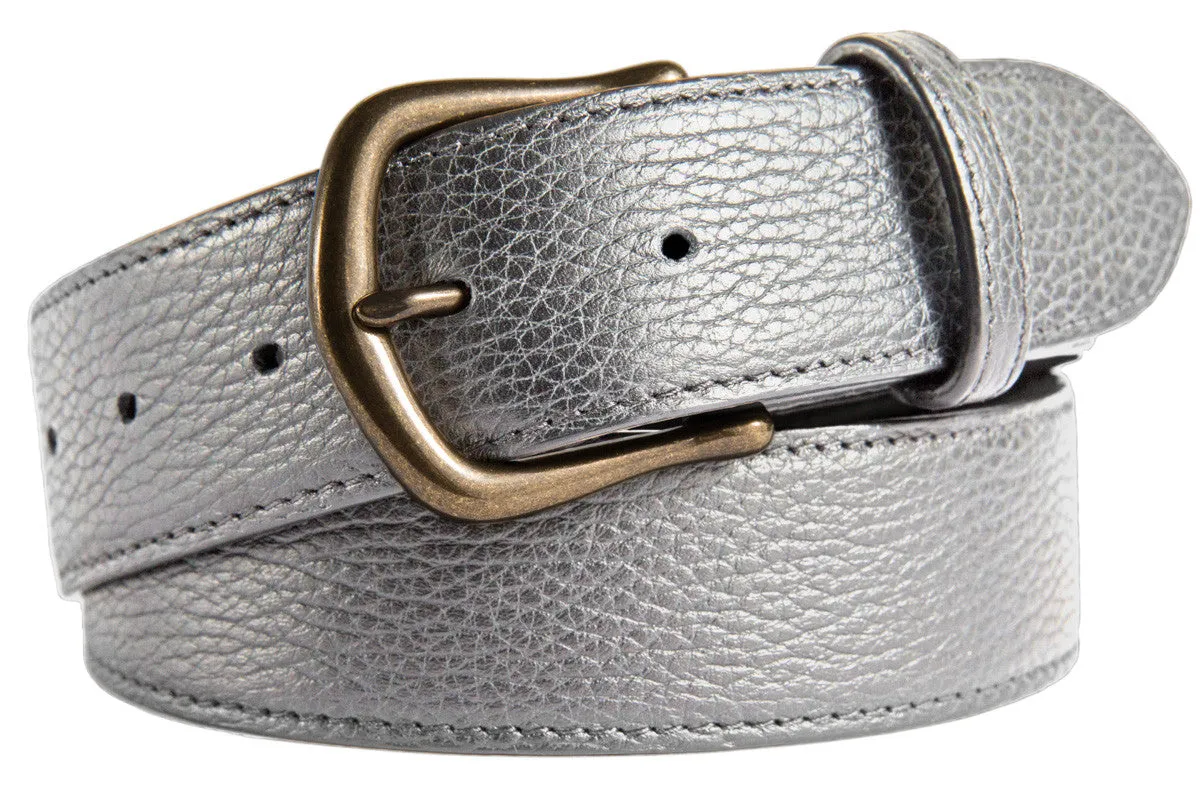 Madison Belt, (1.5") Antiqued Brass Buckle