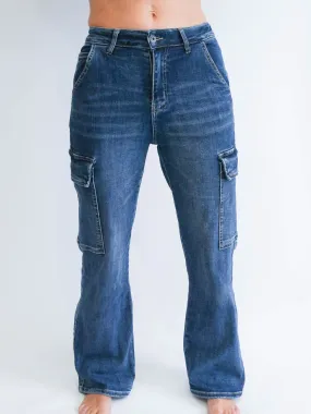 Melly & Co Denim Cargo Jeans