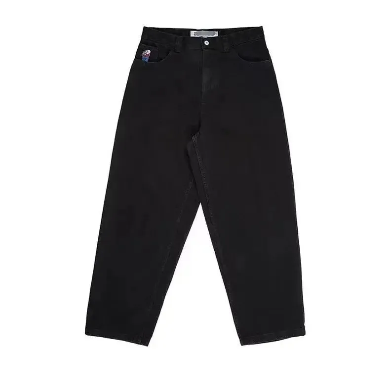 Men Streetwear Baggy Jeans Denim Leisure Pants Women