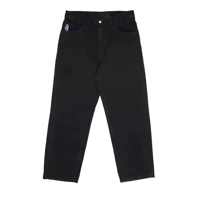 Men Streetwear Baggy Jeans Denim Leisure Pants Women