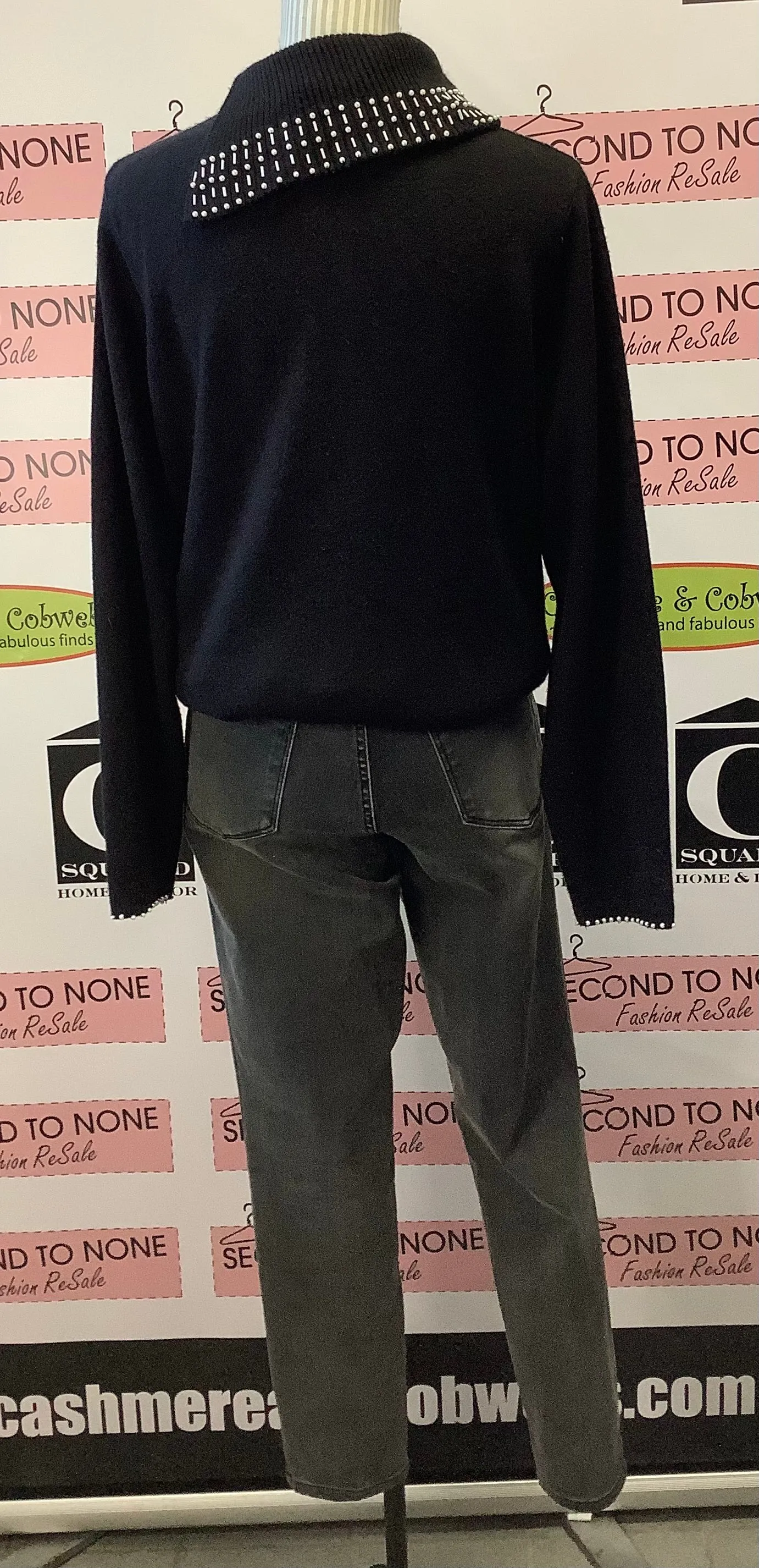 Metallic Ball Jeans (Size 31)