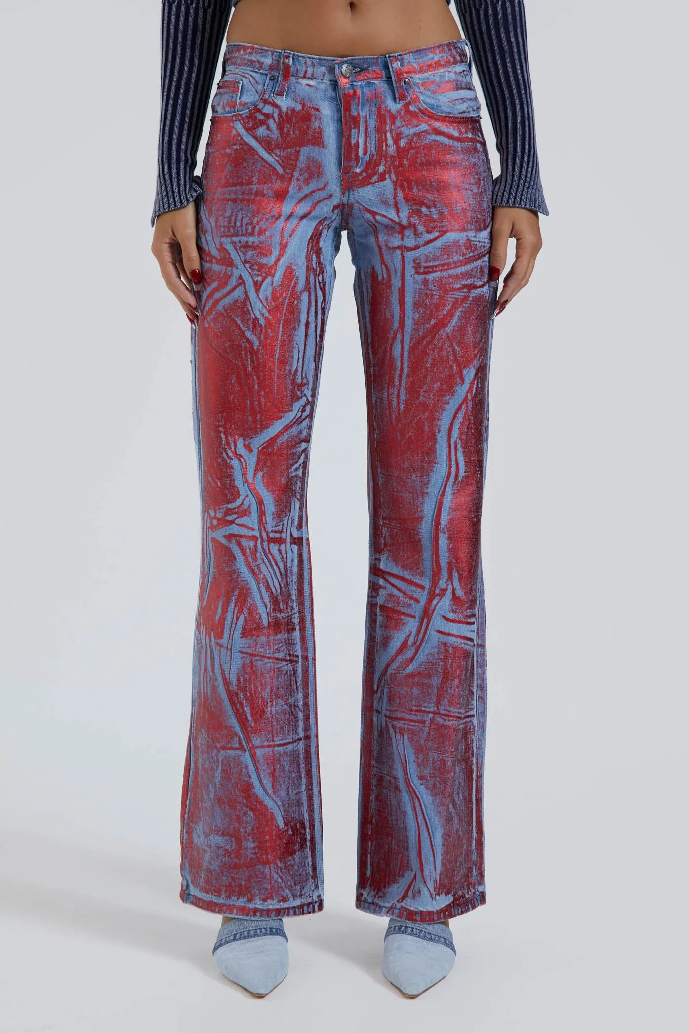 Midtown Metallic Jeans