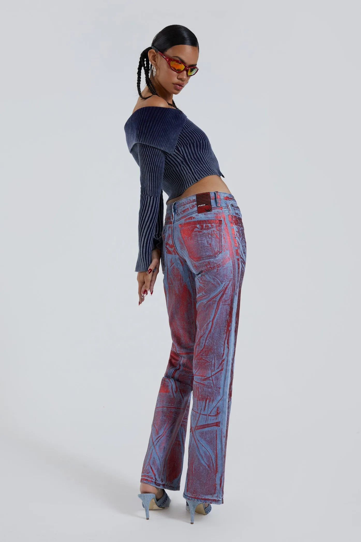 Midtown Metallic Jeans
