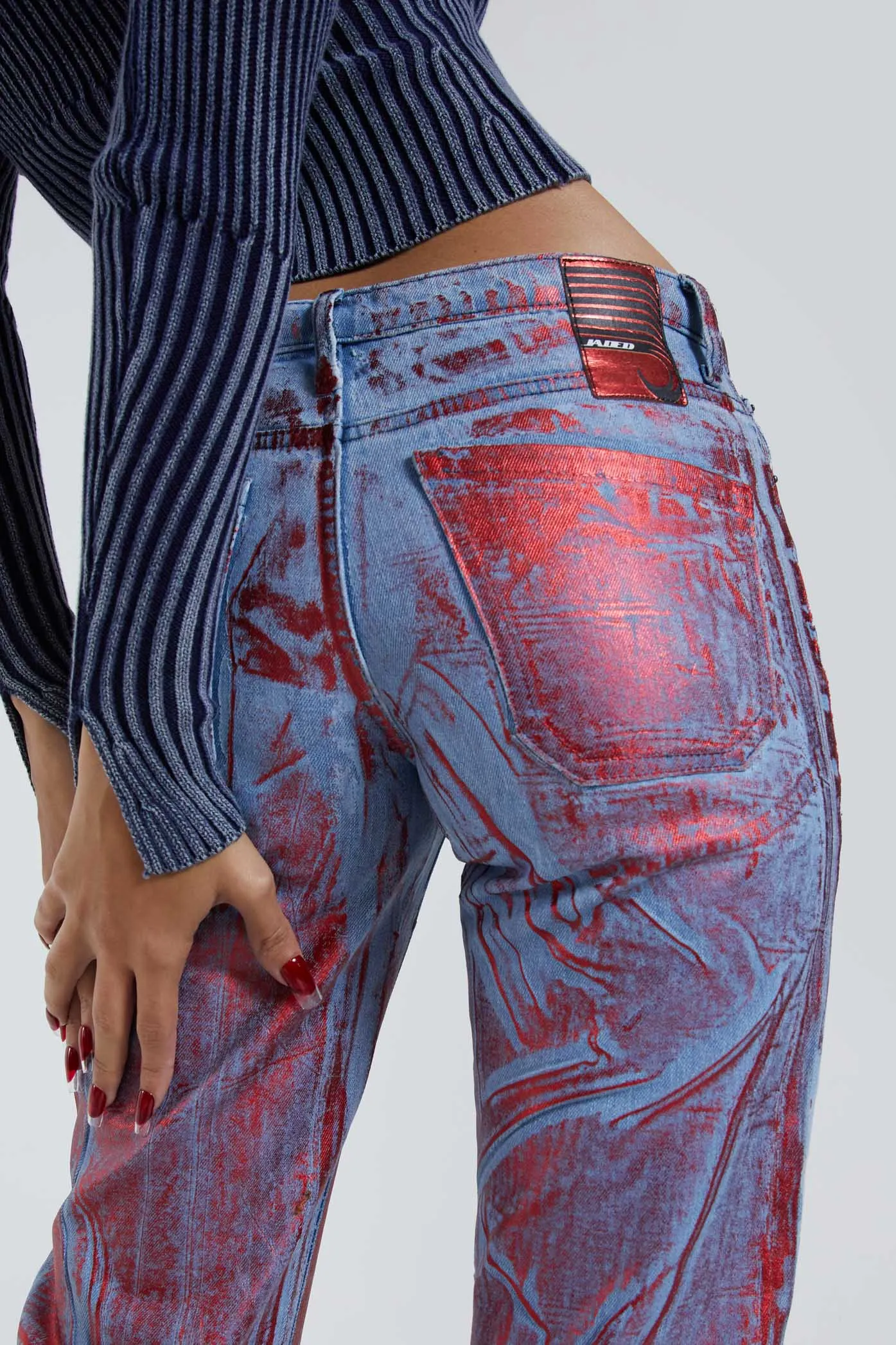 Midtown Metallic Jeans