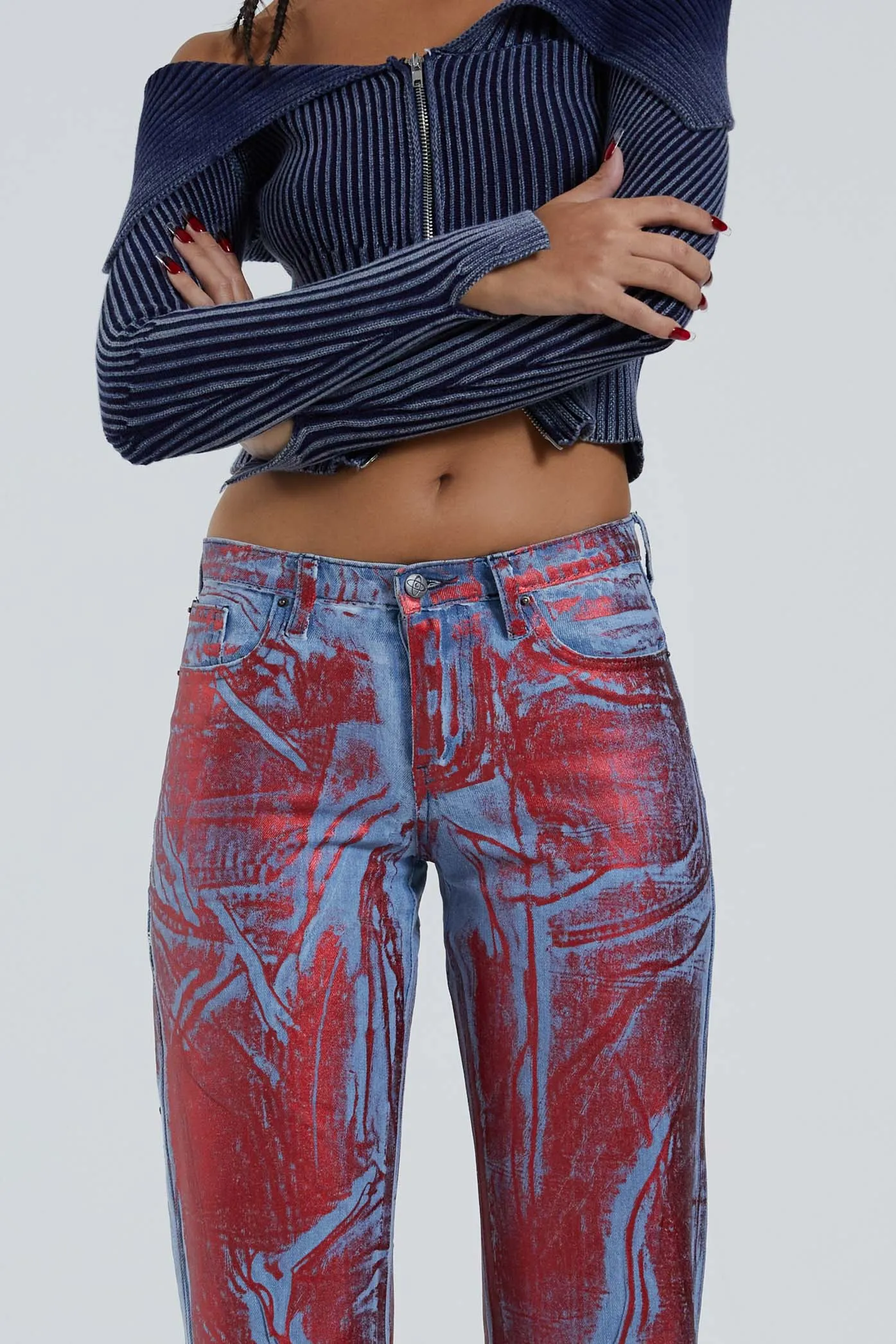 Midtown Metallic Jeans
