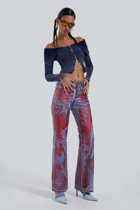 Midtown Metallic Jeans