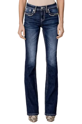 Miss Me Stitch Bootcut Jeans