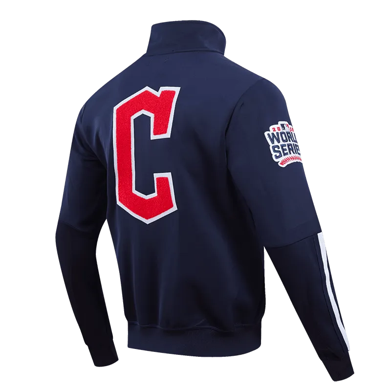 MLB CLEVELAND GUARDIANS HOMETOWN MEN'S TRACK JACKET (MIDNIGHT NAVY)