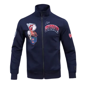 MLB CLEVELAND GUARDIANS HOMETOWN MEN'S TRACK JACKET (MIDNIGHT NAVY)