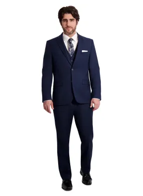 Navy Slim Fit Poly/Viscose Suit Pant