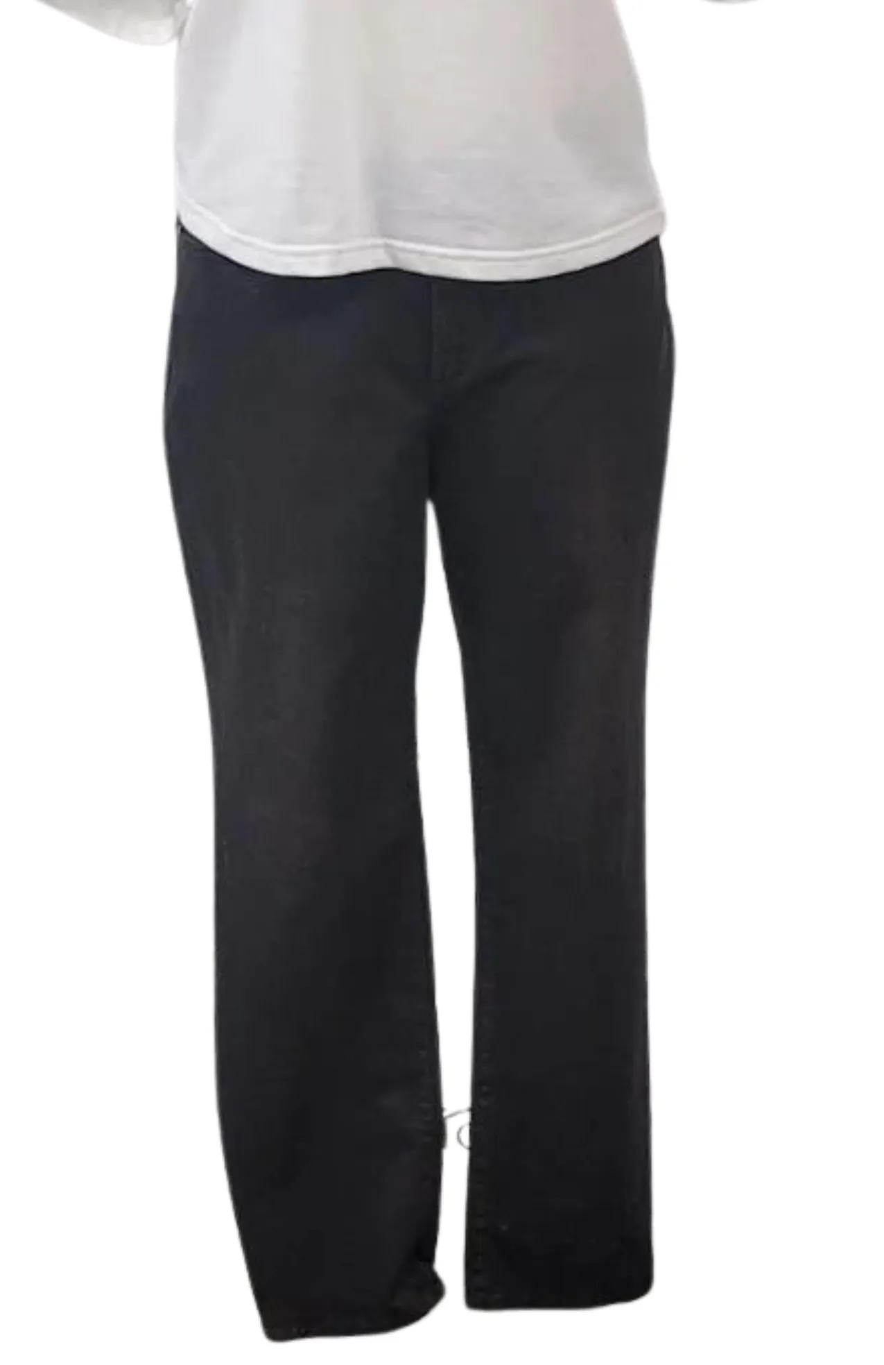 NYDJ Pleather Dress Pant Brown/Black Color