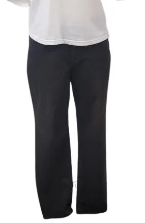 NYDJ Pleather Dress Pant Brown/Black Color