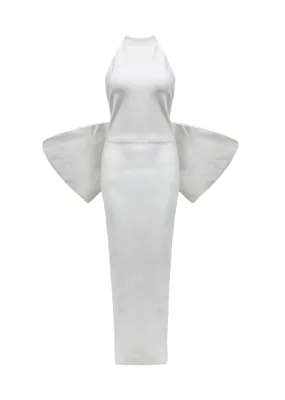 Orabelle Big Bow Decor Bodycon Dress