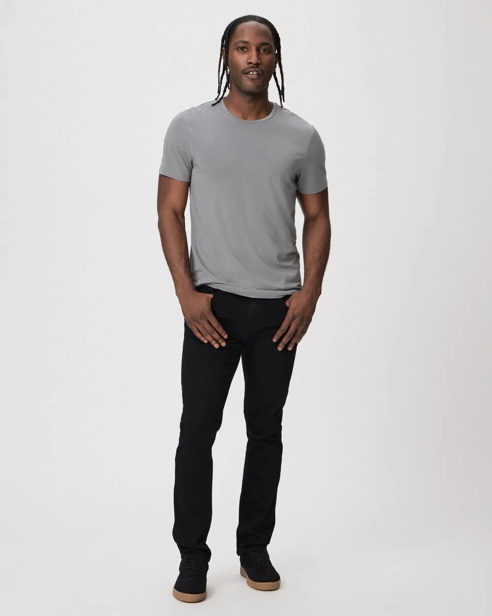 Paige Federal Jeans - Black Shadow