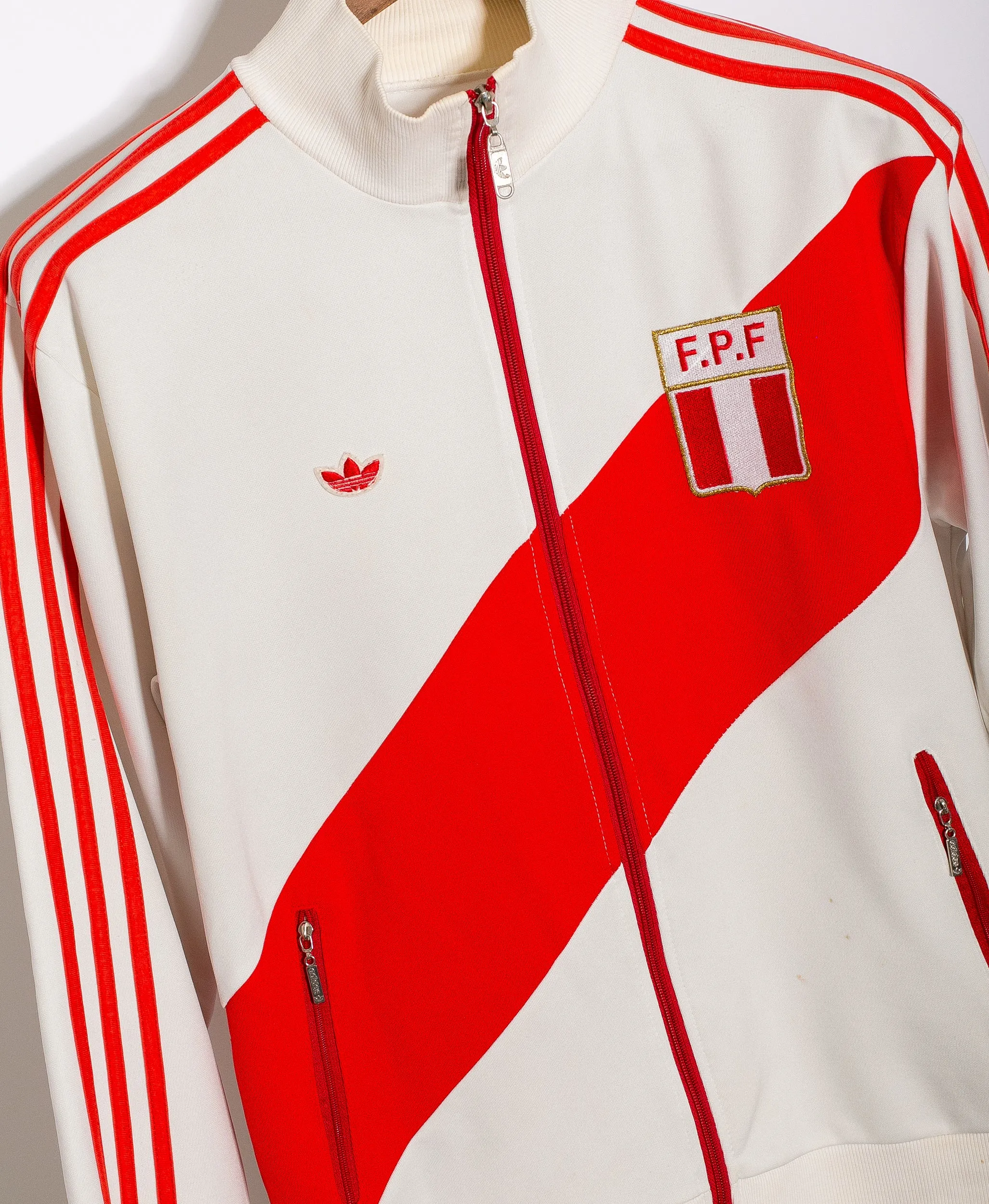 Peru 1990's Vintage Full Zip Track Jacket (S)
