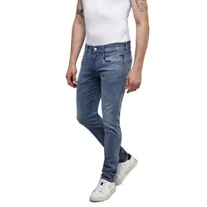 REPLAY HYPERFLEX-JEANS ANBASS CLOUDS medium blue M914Y.000.573.Q04