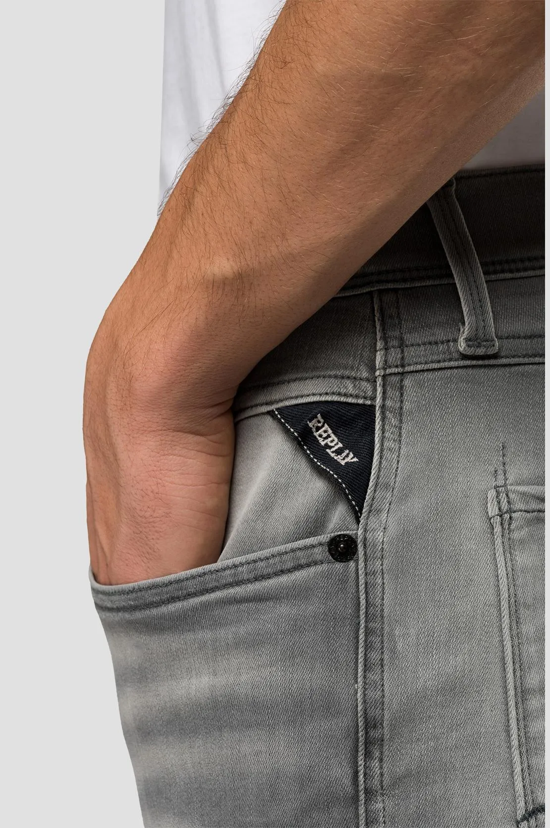 REPLAY JEANS ANBASS HYPERFLEX BIO M914Y.661A12