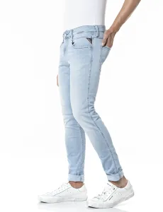 REPLAY JEANS HYPERFLEX BIO ANBASS hellblau M914Y.573.816
