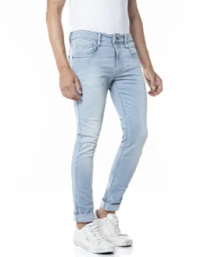 REPLAY JEANS HYPERFLEX BIO ANBASS hellblau M914Y.573.816