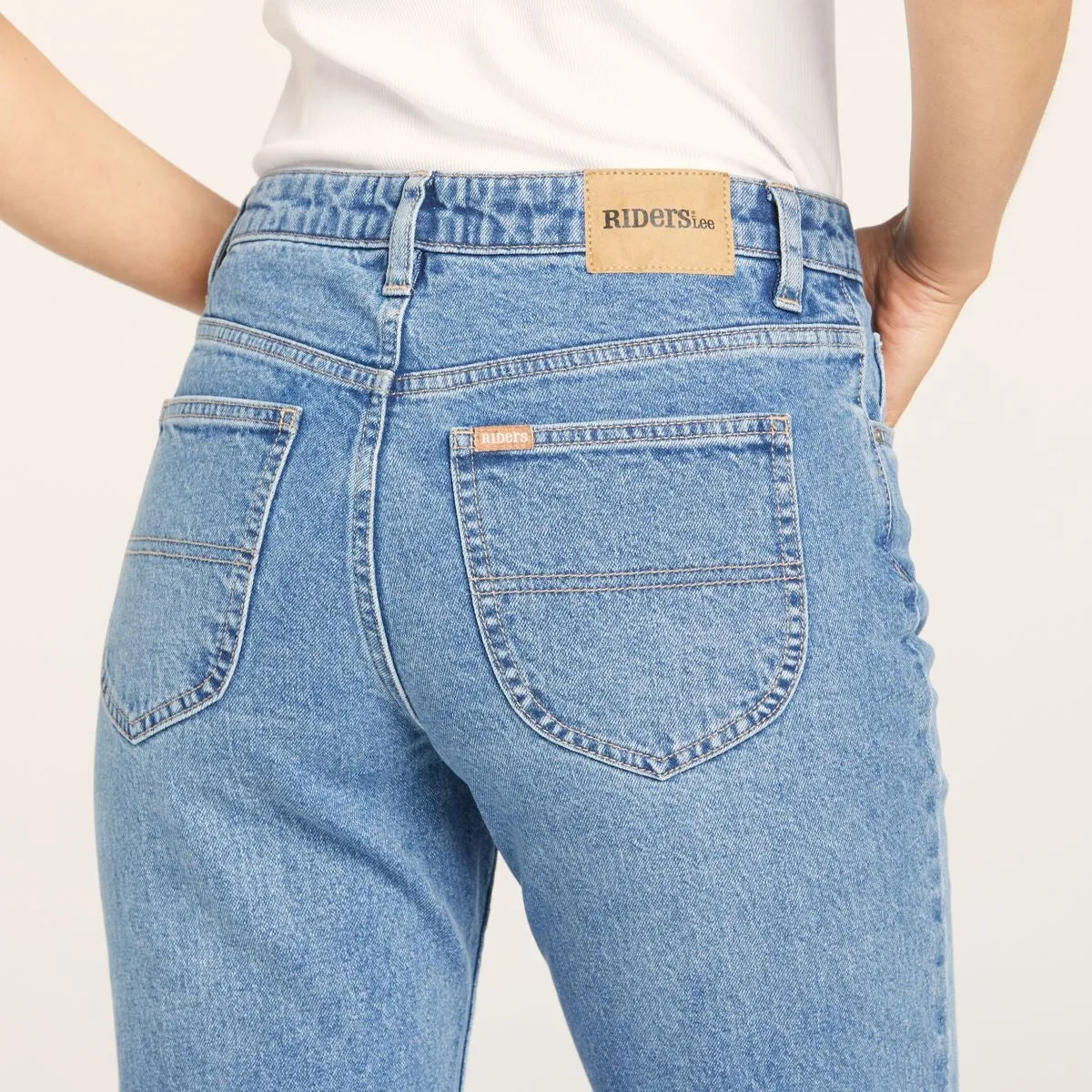 Riders Mid Vintage Straight Jean
