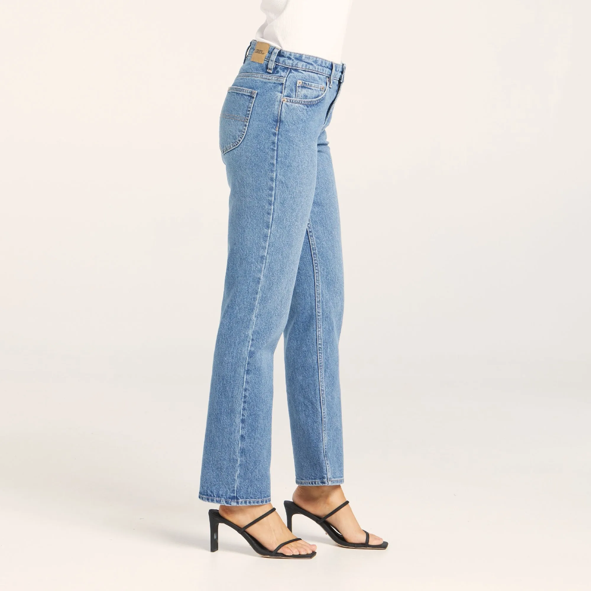 Riders Mid Vintage Straight Jean