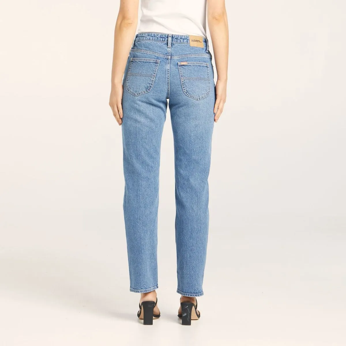 Riders Mid Vintage Straight Jean
