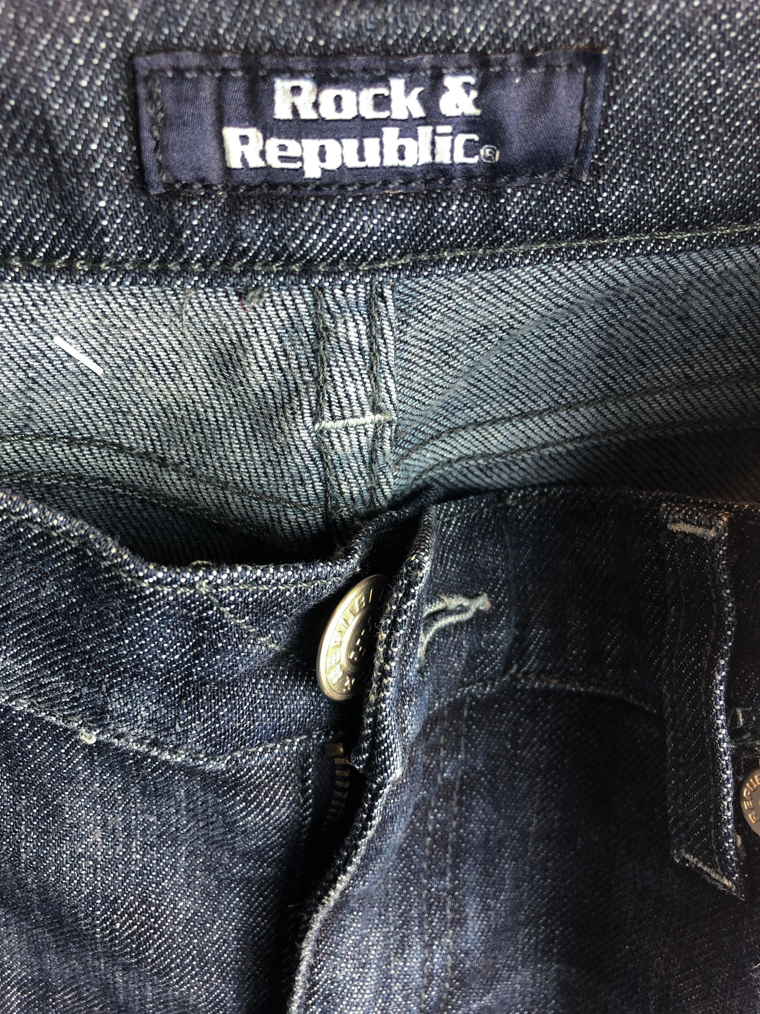 Rock & Republic, Kiedes Bootcut Jean with 'R' Pocket, Size 28 (6)