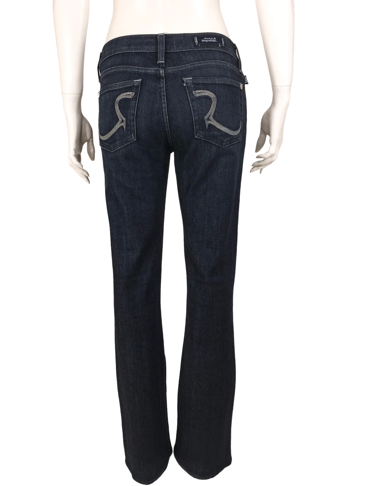 Rock & Republic, Kiedes Bootcut Jean with 'R' Pocket, Size 28 (6)