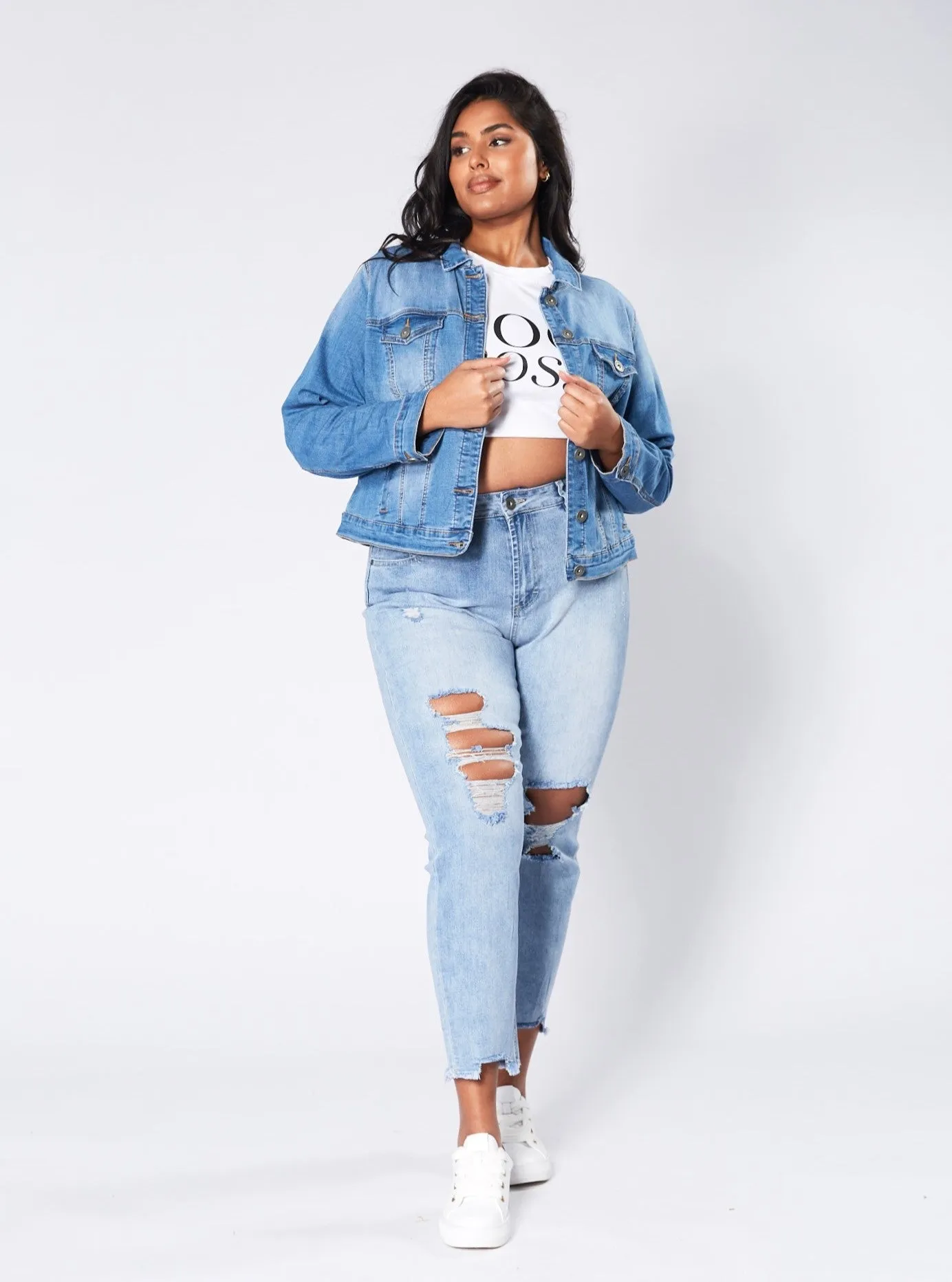 Rylan Denim Jacket - Sand Wash