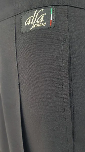 SALE Alfa Fashion Italy Mens Trousers With Pleats