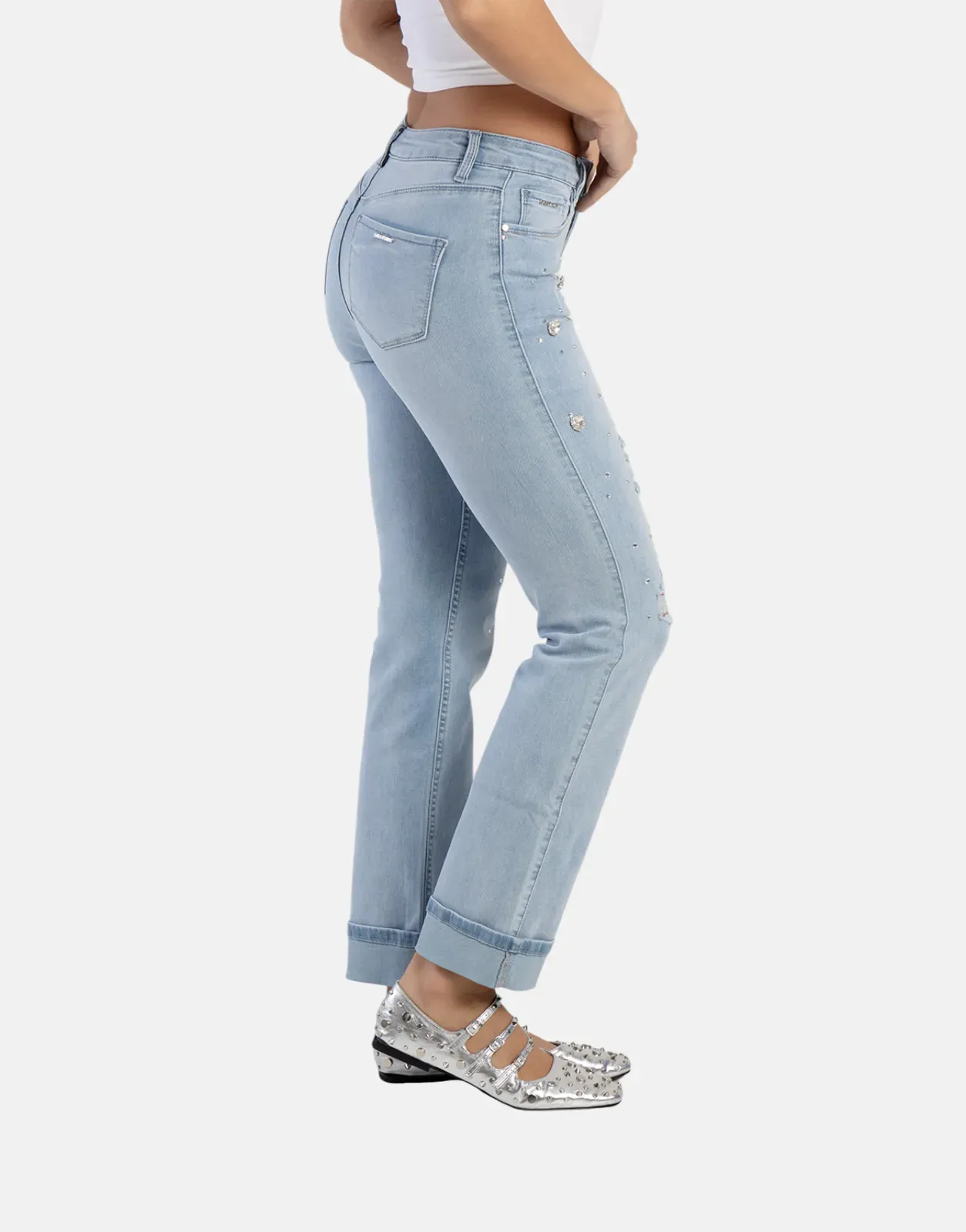 Sissy Boy Heart Jewels High Waist Lt Vintage Jeans