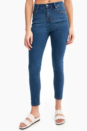 SKINNY 7/8 HIGH WAIST JEANS
