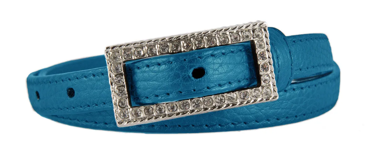 Skinny Crystal Belt