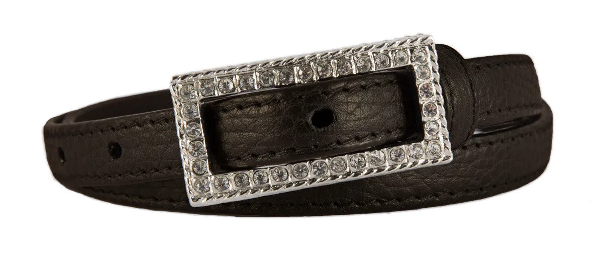 Skinny Crystal Belt