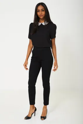 Skinny Fit Jeans in Black Ex Branded