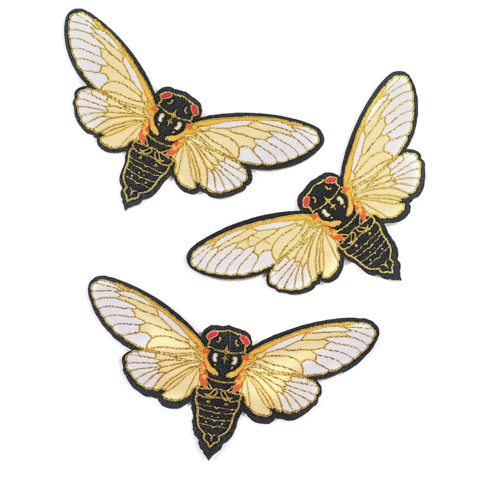 Summer Cicada Iron-On Patch