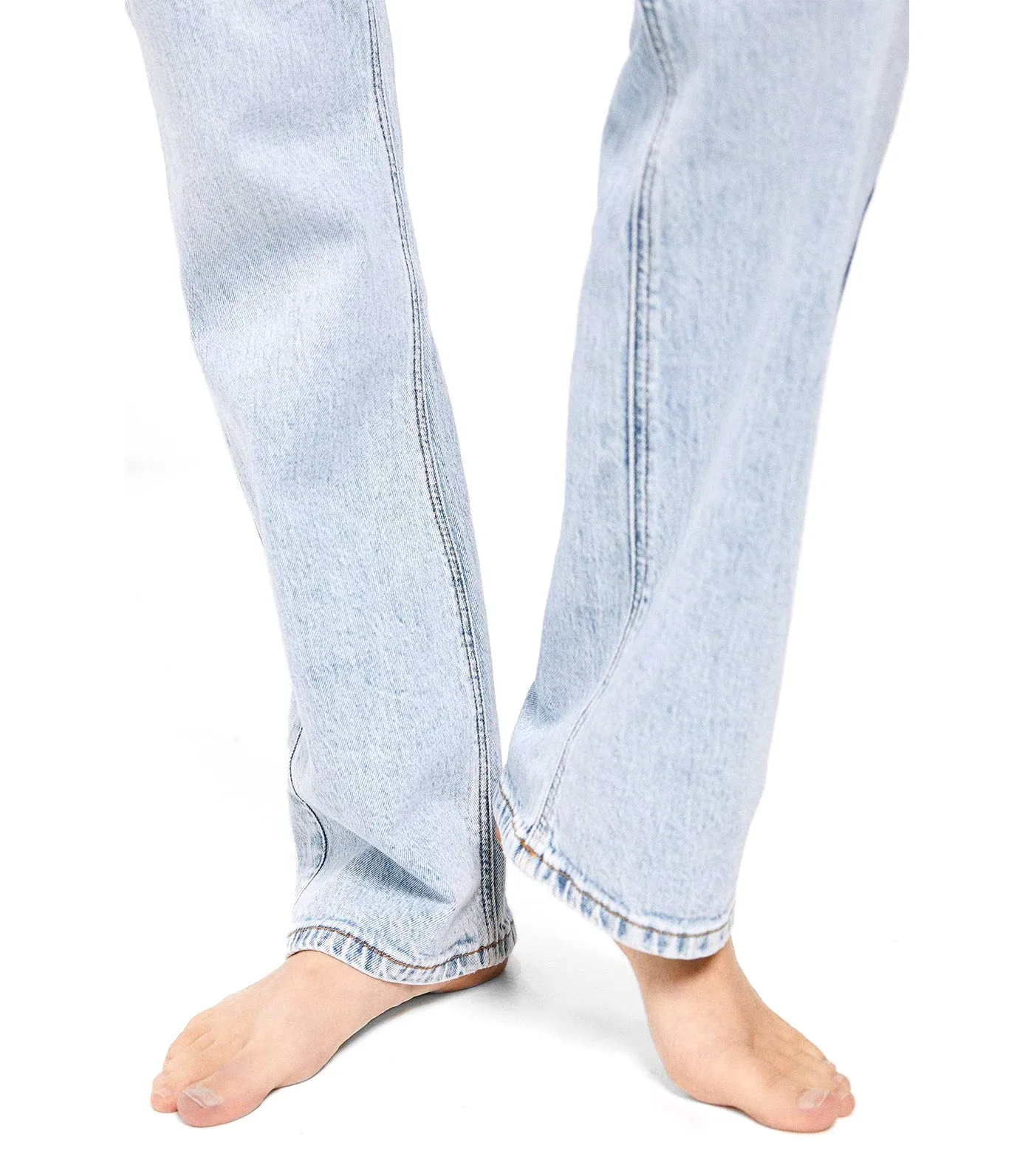 Sustainable Wash Straight Jeans Blue
